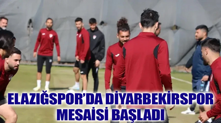 Elazığspor Somaspor Zaferi Sonrası Diyarbekirspor