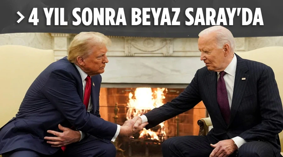 Trump-Biden Beyaz Saray Buluşması: İktidarı Devrediyorlar!