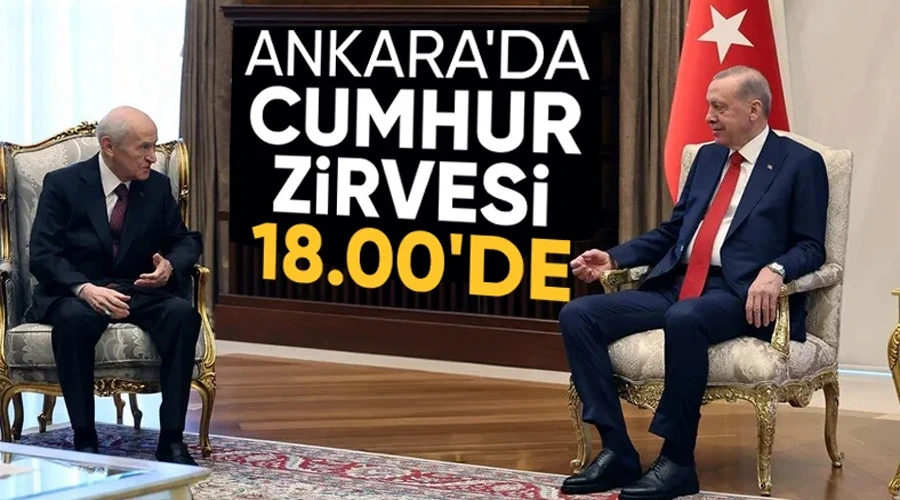 Cumhurbaşkanı Erdoğan ve MHP Lideri Bahçeli Biraraya Geliyor!