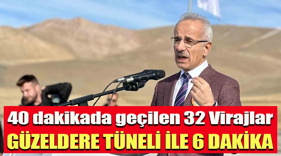 40 Dakikada Geçilen Güzergahta Ulaşım Süresi 6 Dakikaya Düştü