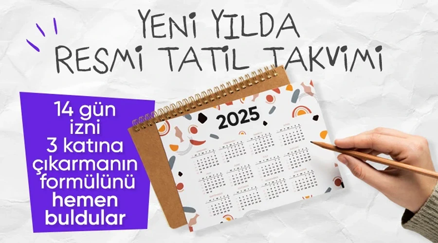 Tatil Planları İçin Harika Fırsat: 2025 Yılında 14 Gün İzinle 128 Gün Tatil!