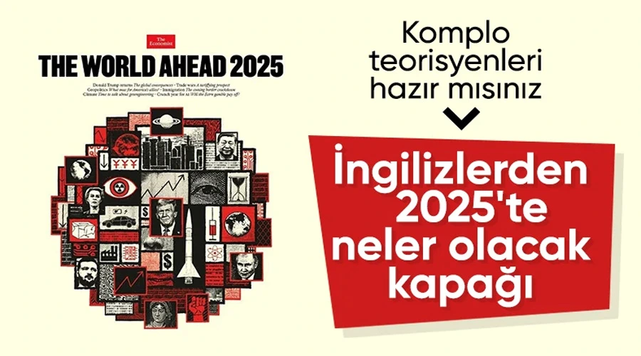 Çarpıcı Kapak: The Economist 2025, Belirsizliklerle Dolu Bir Yılı İşaret Ediyor