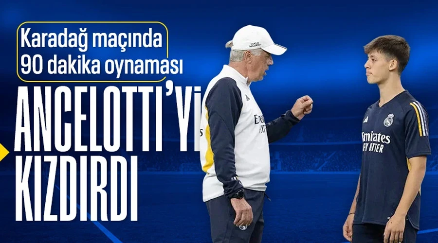 Ancelotti, Türk Yıldız Arda Güler