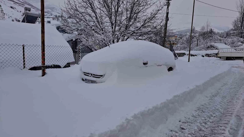 Tunceli’de kar esareti: 189 köy yolu ulaşıma kapandı
