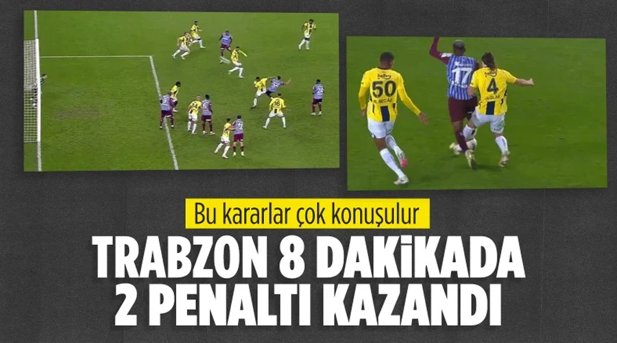 Trabzonspor, VAR ile Güldü: Fenerbahçe Maçında Kritik Penaltılar!