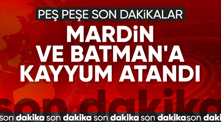 Batman ve Mardin