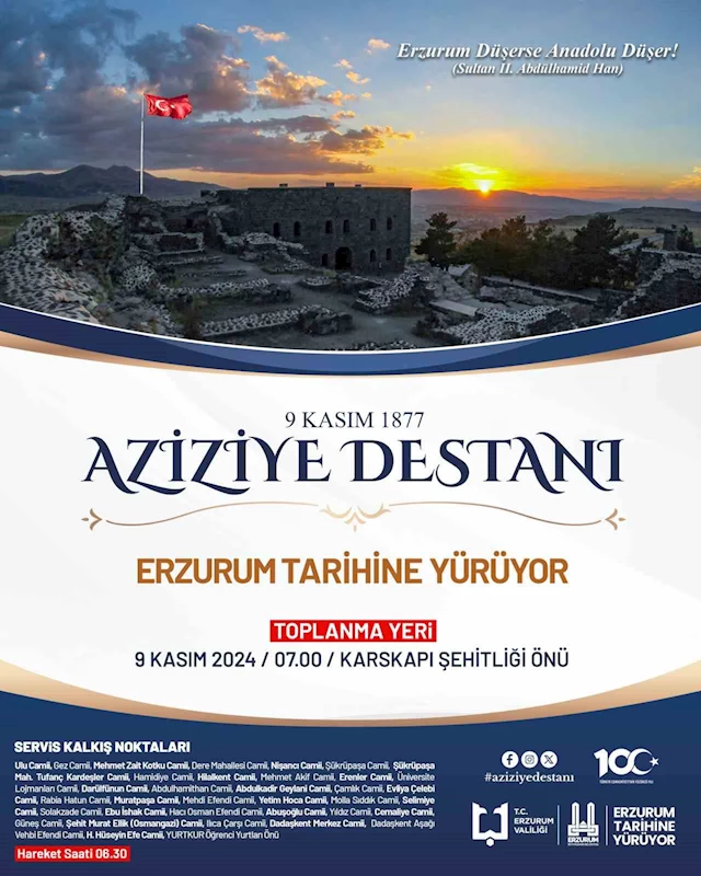 Aziziye Destanı ruhu yaşatılacak
