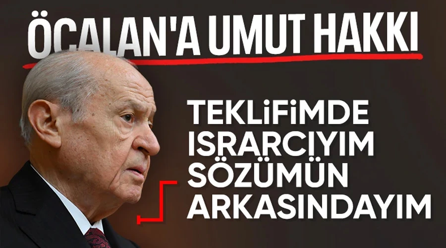 Bahçeli: Teröristbaşı PKK