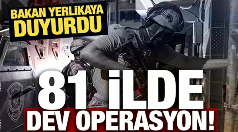 Türkiye Genelinde Büyük Darbe: 81 İlde Silah Kaçakçılarına Ağır Vuruş!