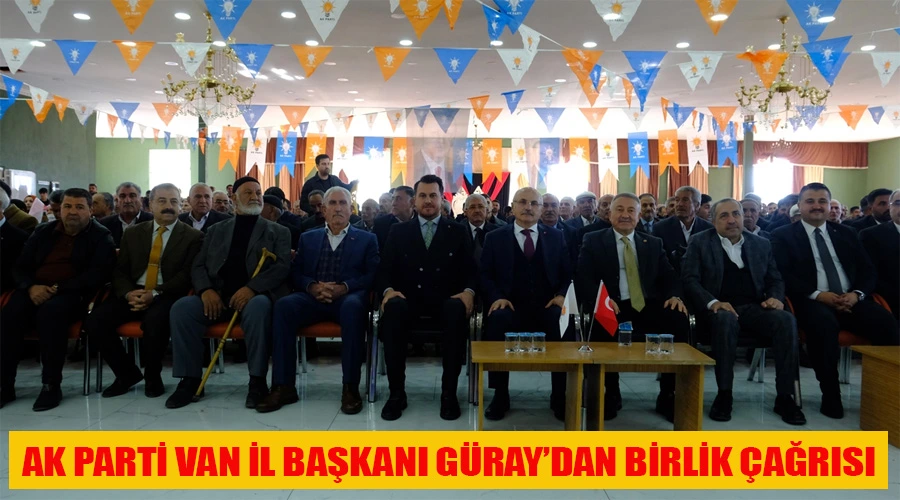 AK Parti Van İl Başkanı Emre Güray