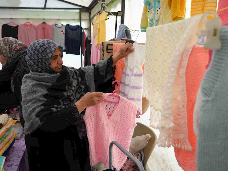 Iğdır’da kadınlar ürettiklerini Kadın Emek Pazarı’nda satarak ev ekonomisine destek oluyor
