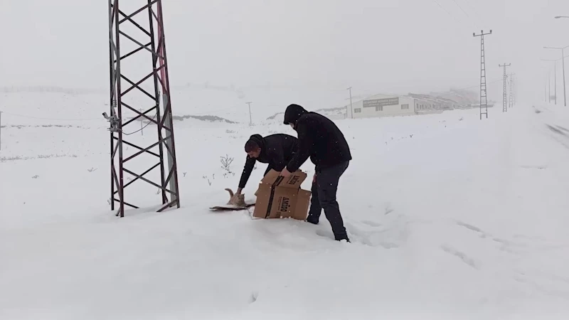 Erzurum polisinden yürekleri ısıtan hareketler
