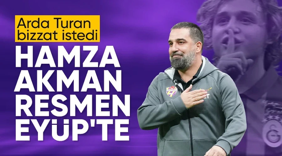 Eyüpspor, Genç Yıldız Hamza Akman ile 3.5 Yıllık İmza Attı!