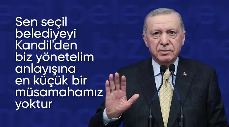 Erdoğan:Terörle Demokrasi Aynı Yerde Olamaz, Kandil