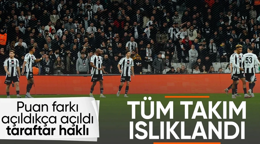 Beşiktaşlılar Çıldırdı: Alanyaspor Maçında Futbolculara Büyük İsyan!