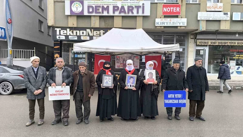 Ailelerin DEM Parti önündeki evlat nöbeti devam ediyor