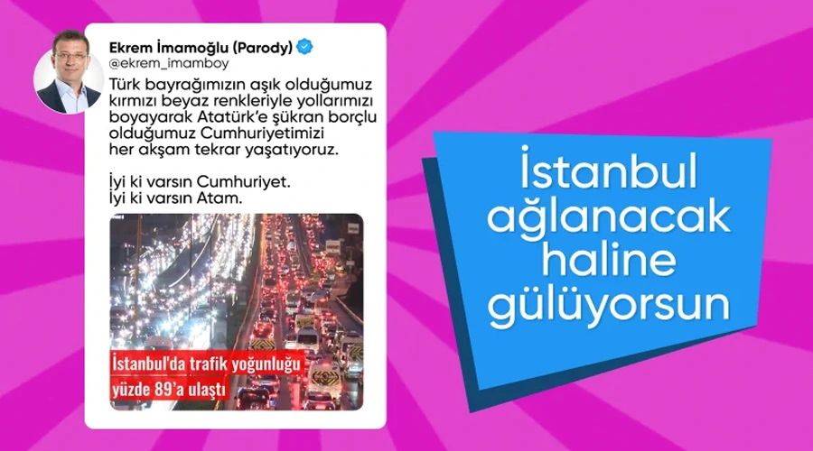 İstanbul Trafiği Durma Noktasında: İmamoğlu Parodisi Sosyal Medyayı Salladı!