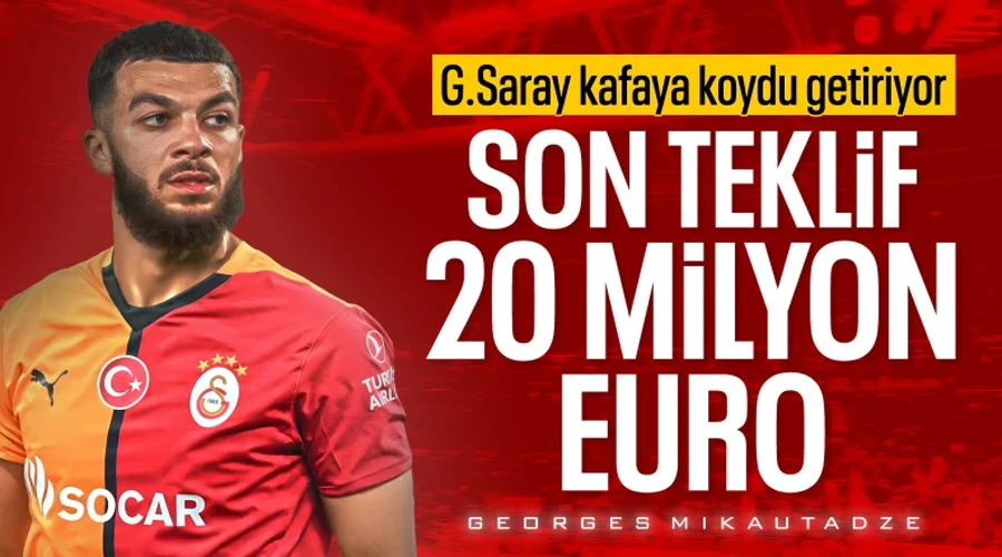 Galatasaray, Georges Mikautadze İçin Rekor Teklifle Lyon