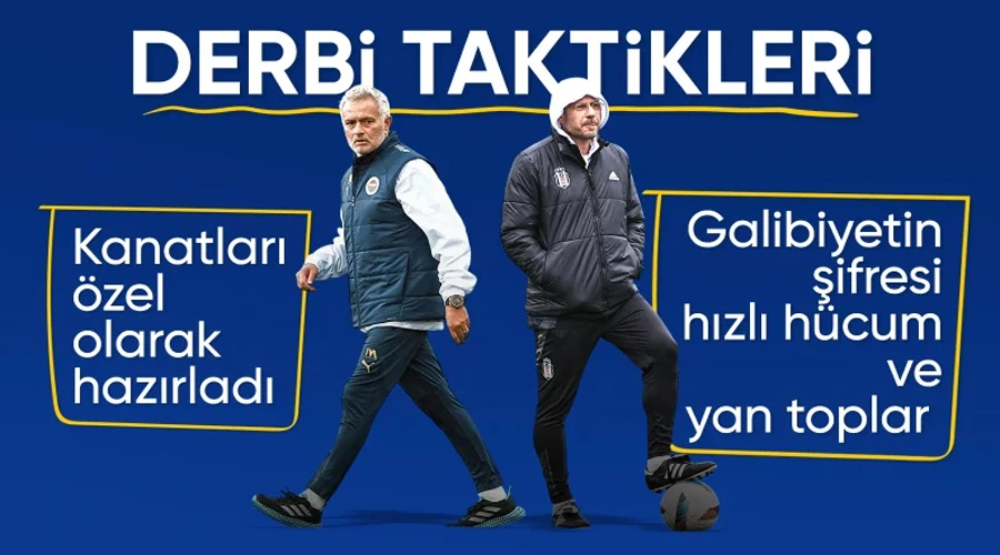 Beşiktaş ve Fenerbahçe Derbisi Öncesi Taktik Savaşları: Hocaların Zafer Planları Belli Oldu! 