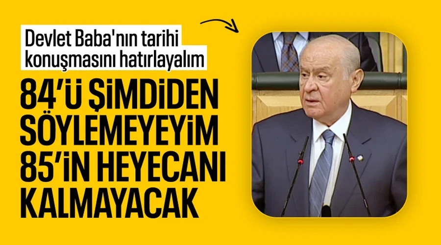 Esad Devri Kapandı: Bahçeli