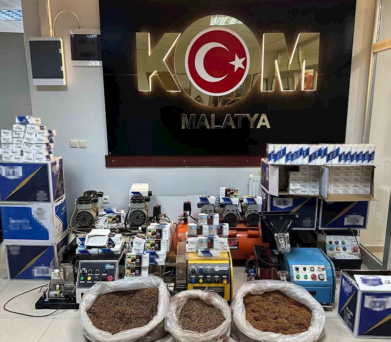 Malatya’da kaçakçılık operasyonu
