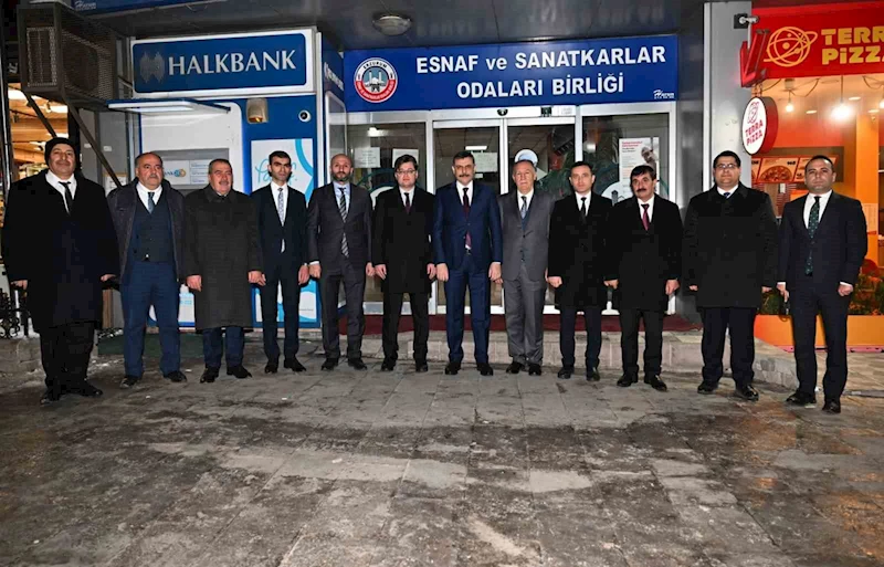 Vali Çiftçi; “Esnafımız ülkemizin önemli yapı taşı”
