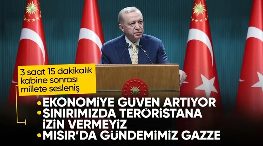 Cumhurbaşkanı Erdoğan: Teröristan kurulmasına izin vermeyiz