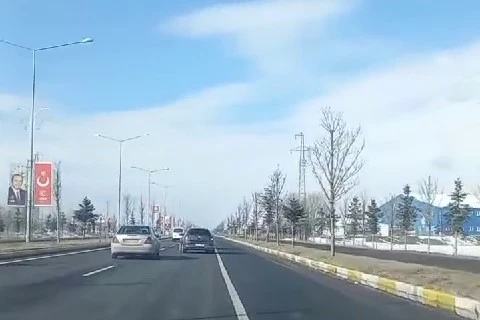 Trafikteki şerit ihlali görüntülerine ceza yağdı
