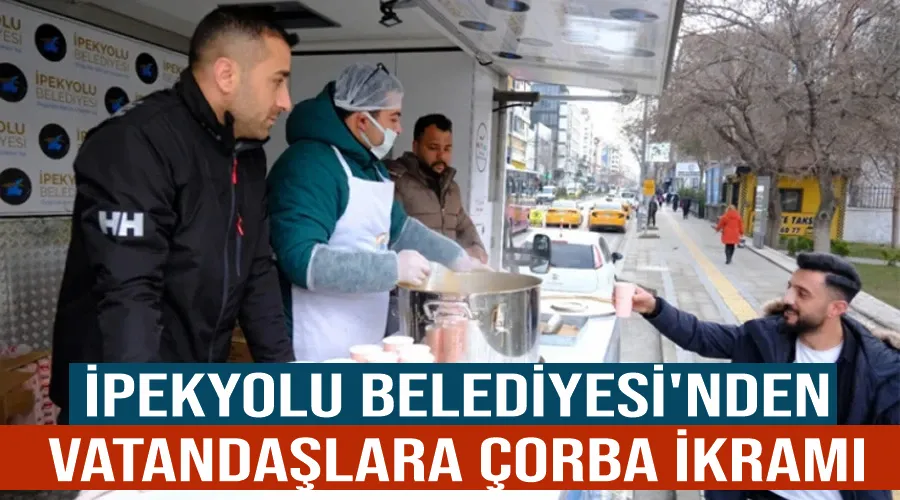 Belediye, Vanlılara enerjik bir başlangıç sunmak için sıcak çorba dağıttı