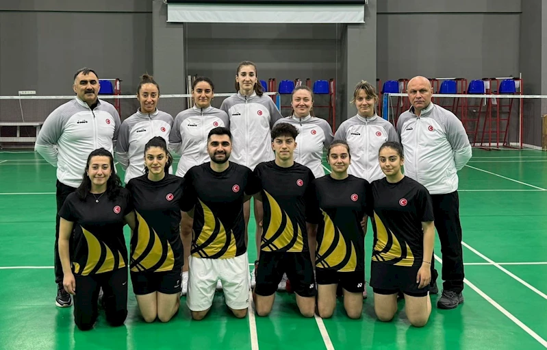 Badminton A Milli Takımına Erzincan’dan 8 sporcu
