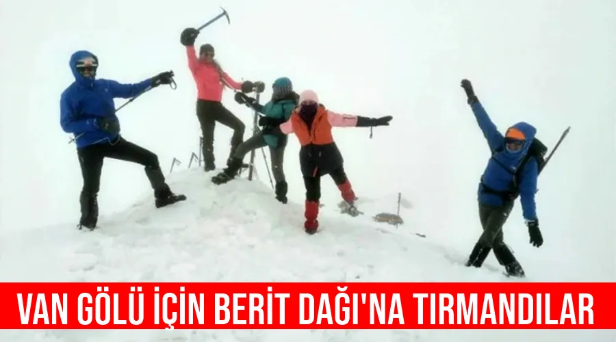  Van Gölü için Berit Dağı