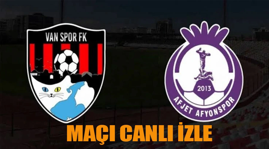 Vanspor- Afyonspor Maçı  - CANLI İZLE