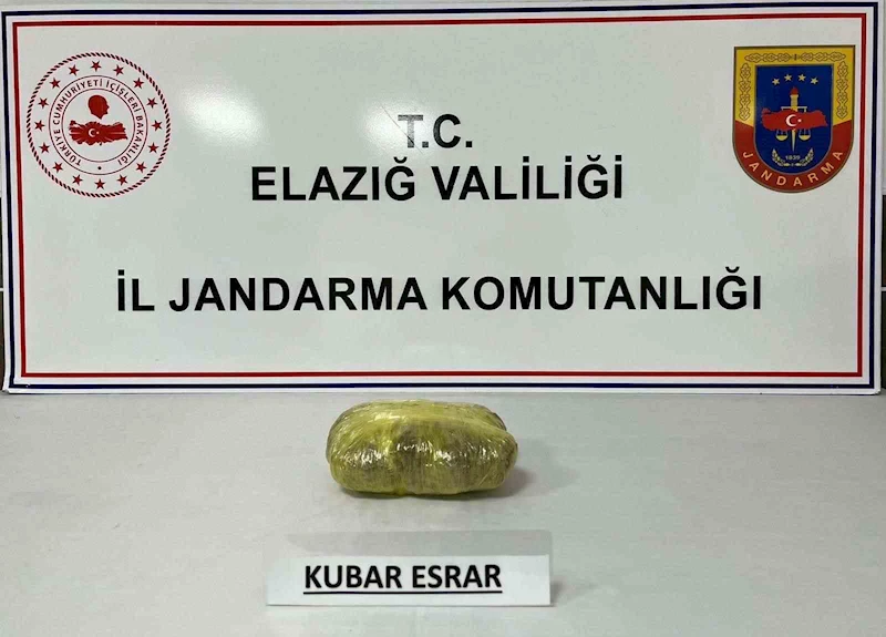 Elazığ’da uyuşturucu taciri yakalandı
