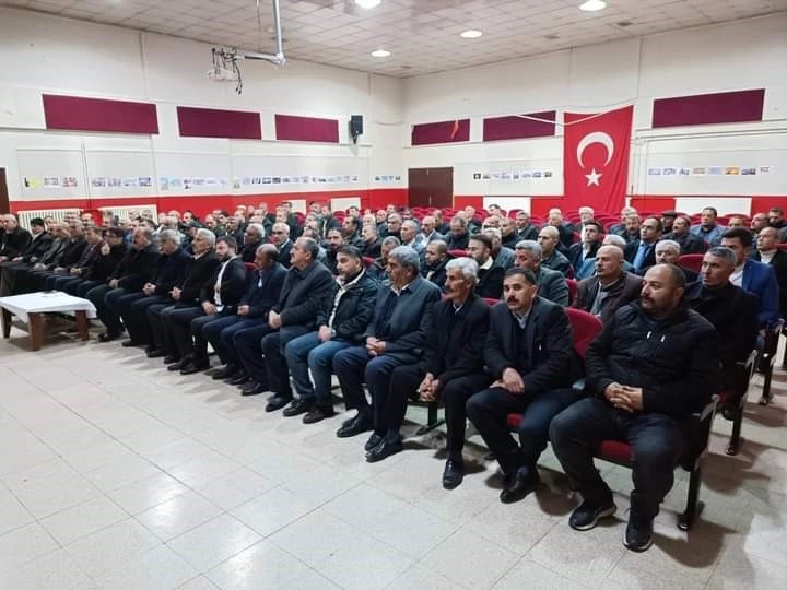 Kaymakam Uzun, muhtarla seçim güvenliği toplantısı yaptı
