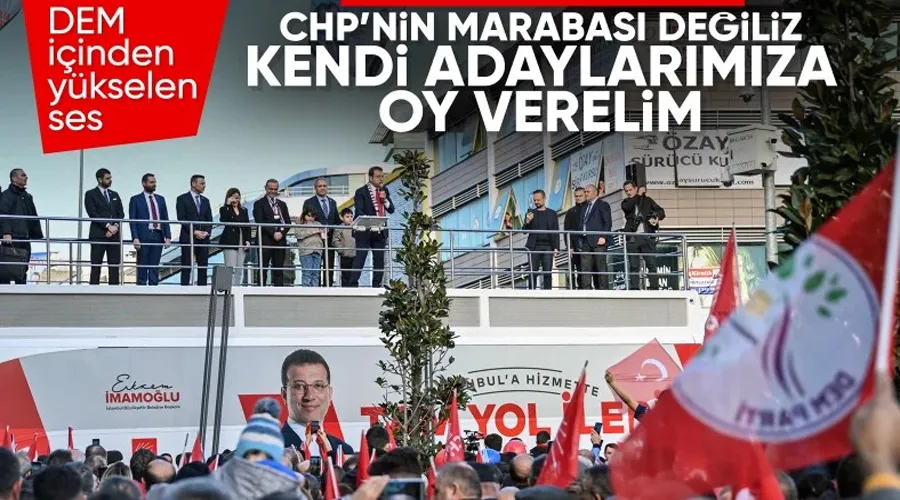 DEM Partili Kemal Bülbül: CHP
