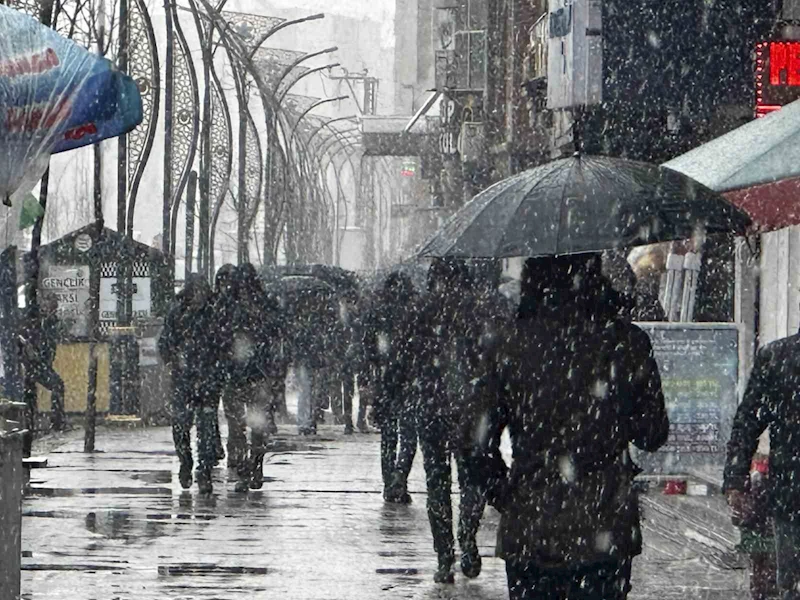 Yüksekova’da yoğun kar yağışı
