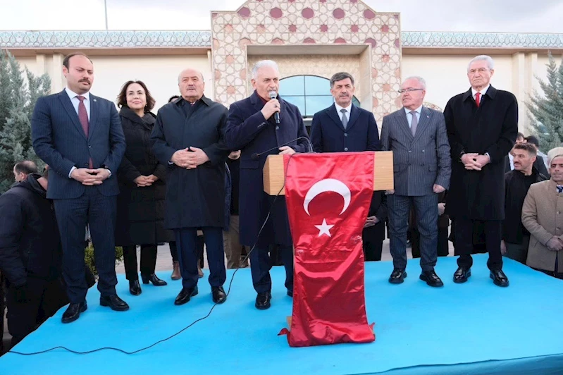 Yıldırım, yerel seçim çalışmaları için Erzincan’a geldi
