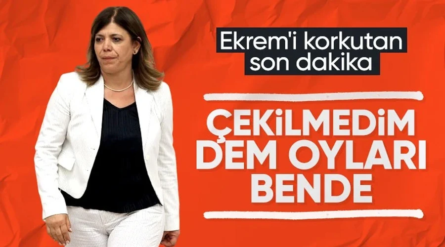 DEM Parti İstanbul adayı Meral Danış: 