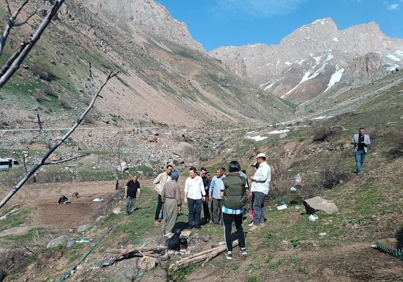 Cennet ve Cehennem Vadisinde yol çalışmaları başlatıldı
