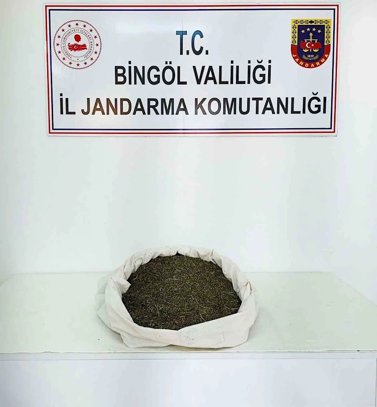 Bingöl’de 3 kilo 650 gram uyuşturucu madde ele geçirildi
