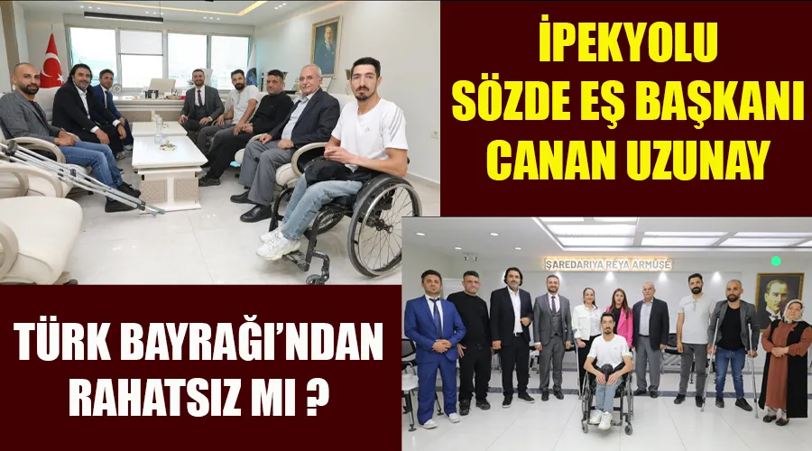 İpekyolu Belediyesi’nde Canan Uzunay’ın Fotoğraflarla Bayrak Rahatsızlığı