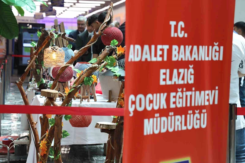 İnfaz koruma memurları öğretti, hükümlü çocuklar sanat eseri üretti
