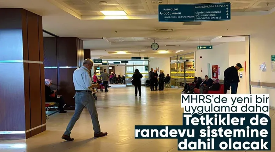 MHRS randevu sistemi tetkiklerde de olacak