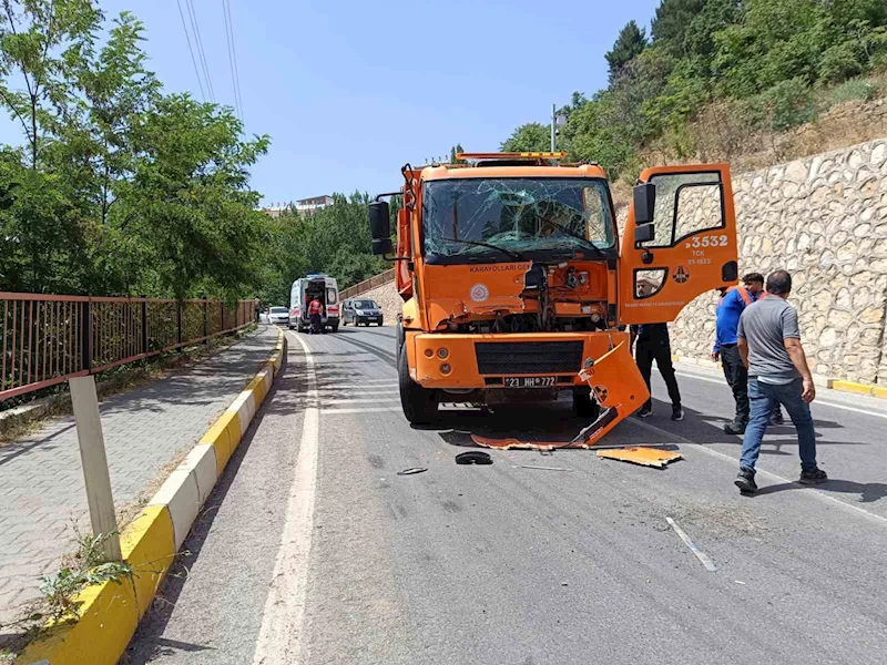Tunceli’de trafik kazası: 1 yaralı
