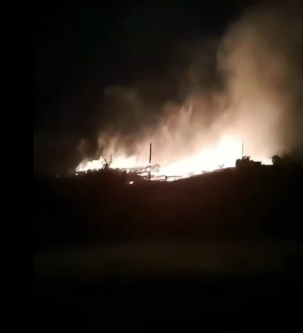 Elazığ’da korkutan orman yangını
