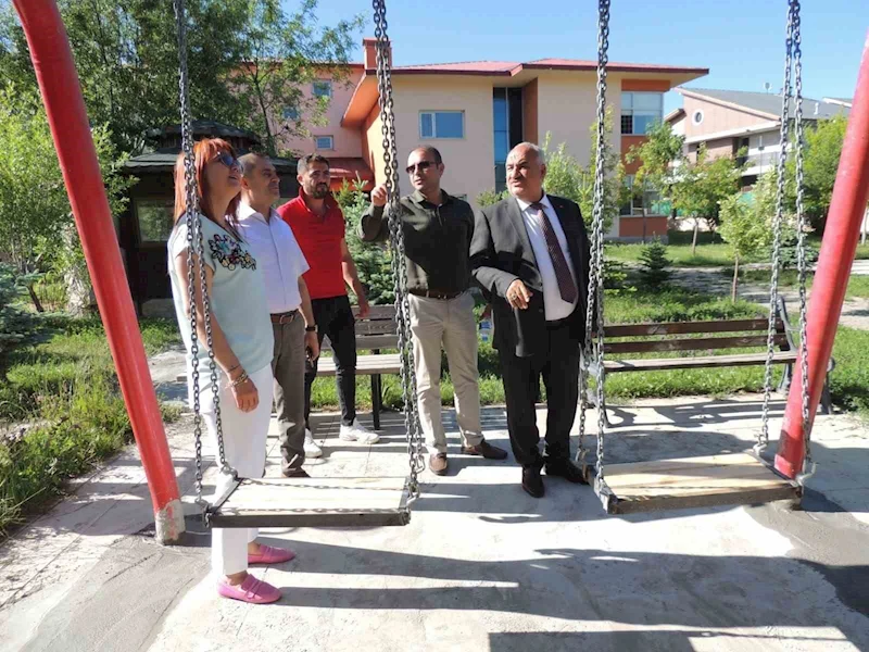 Aziziye Belediyesinden devlet korumasındaki çocuklara park desteği
