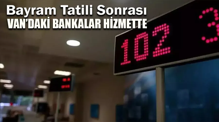 Bayram Tatili Sonrası Van