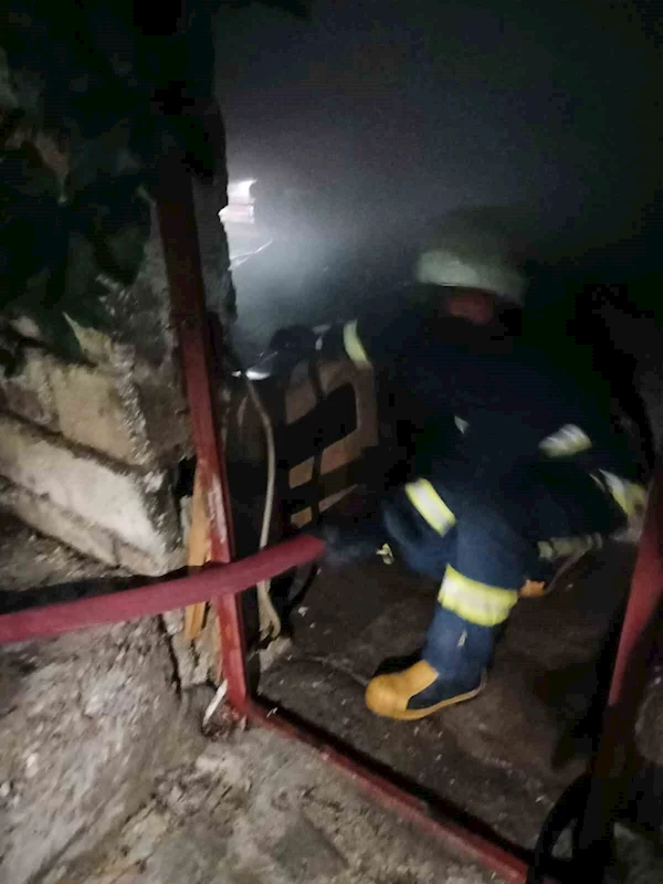 İpekyolu’nda tandır evi yangını