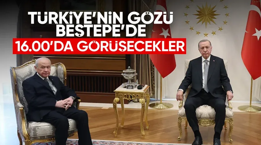 Cumhurbaşkanı Erdoğan, Devlet Bahçeli ile bir araya gelecek