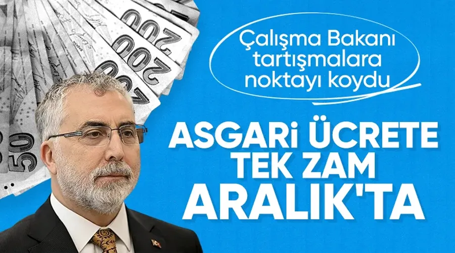 Vedat Işıkhan duyurdu: Asgari ücrette ara zam yok